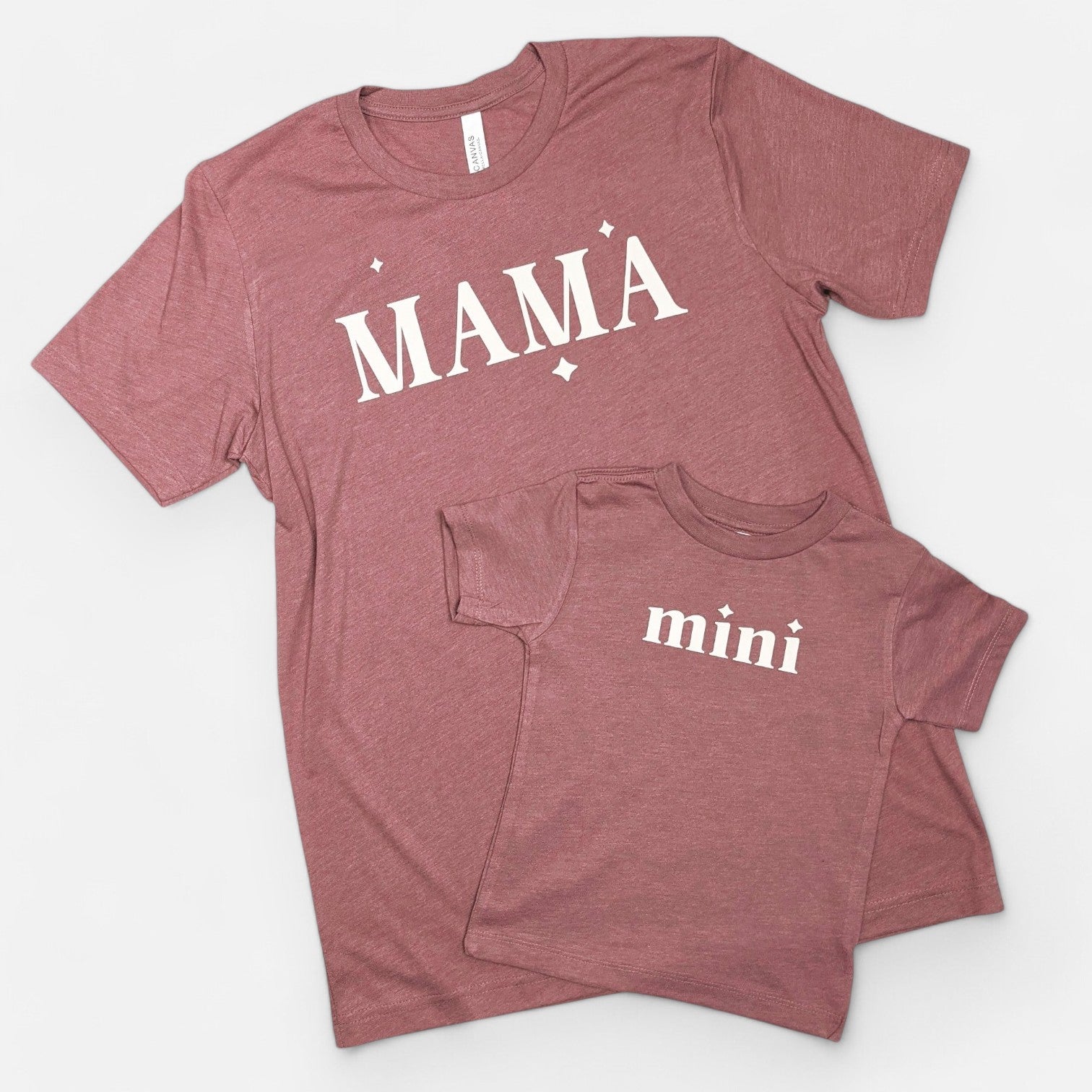 Mauve Mama + Mini T-Shirt Set