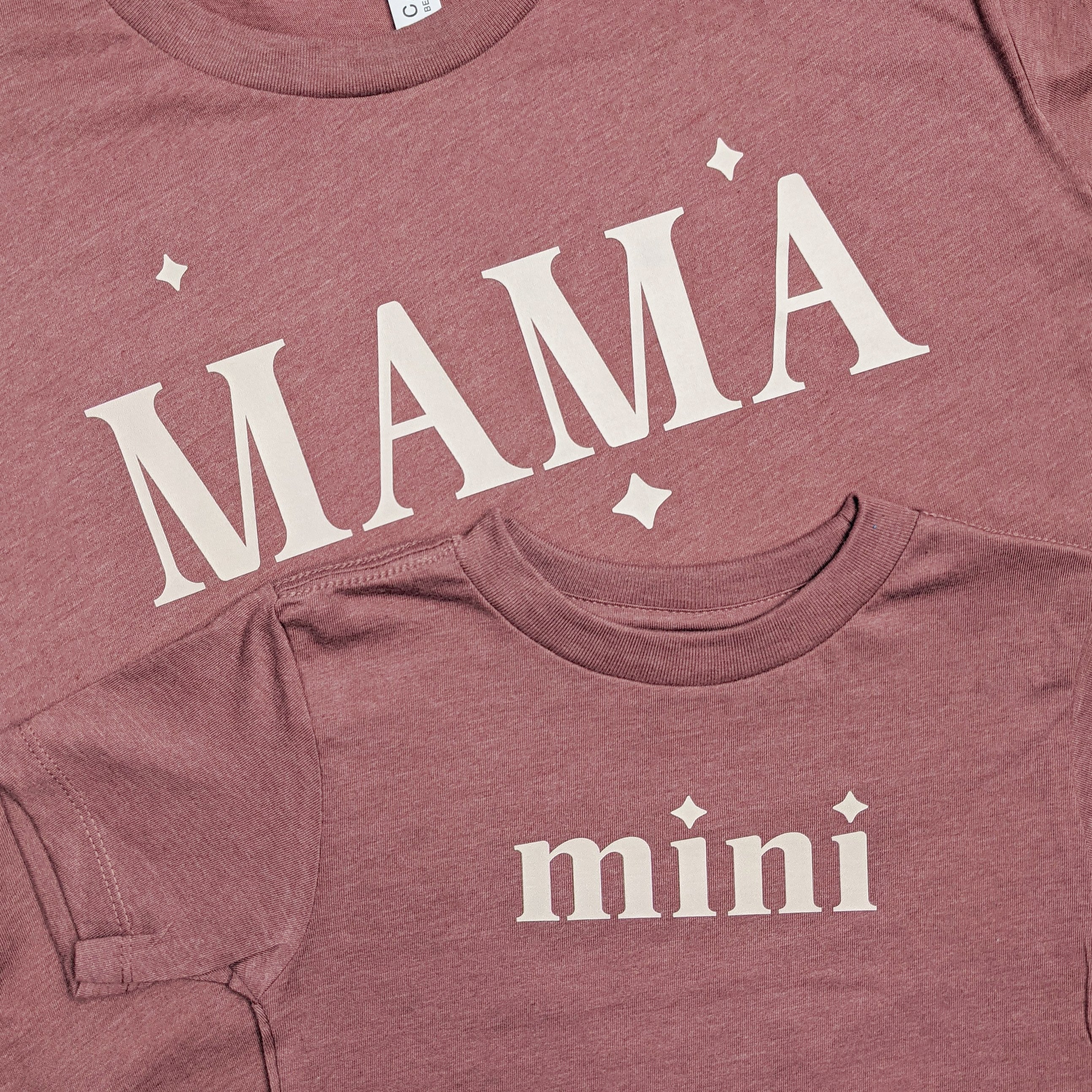 Mauve Mama + Mini T-Shirt Set